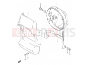 34 - HEADLAMP COVER - Suzuki DF200E X (1999)