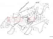 DUCATI Multistrada V4 RS Frame cover, left