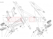 DUCATI Multistrada V4 RS Rear footrests