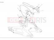 DUCATI Monster Plus Rear mudguard