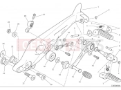 DUCATI Scrambler Icon Left footrests