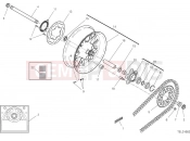 DUCATI Scrambler Icon Rear wheel