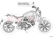 DUCATI 2025 Scrambler Icon Dark Positioning plates