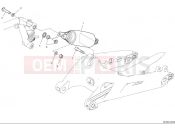 DUCATI 2025 Scrambler Icon Dark Rear shock absorber