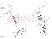 DUCATI 2025 Scrambler Icon Dark Steering assembly