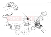 DUCATI 2025 Scrambler Icon Dark Throttle body
