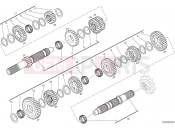 DUCATI 2025 Scrambler Icon Dark Gear box