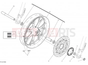 DUCATI Scrambler Full Throttle Front wheel