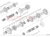 DUCATI Scrambler Full Throttle Gear box