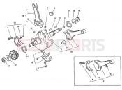 DUCATI 1995 Superbike 888 US CRANKSHAFT » ENGINE CASE