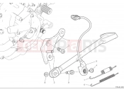 DUCATI 2025 Monster SP Side stand