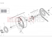 DUCATI 2025 Monster SP Rear wheel