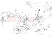 DUCATI 2025 Monster SP Right footrests