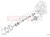 DUCATI Multistrada V2 Water pump