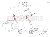 DUCATI 2025 Multistrada V4 Rally Steering head base assembly
