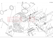 DUCATI Scrambler Nightshift Horizontal cylinder head