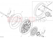 DUCATI Scrambler Nightshift Front wheel