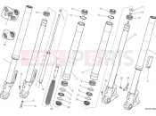 DUCATI Scrambler Nightshift Front fork