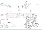 DUCATI Scrambler Nightshift Workshop service tools (frame)