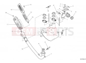 DUCATI Scrambler Nightshift Exhaust pipe assy