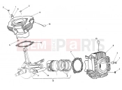 DUCATI Supersport 400 SS CYLINDER - PISTON » ENGINE CASE
