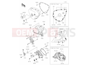 KAWASAKI W800 (EJ800EMFNN) 17 Left Engine Cover(s)