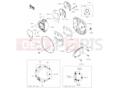 KAWASAKI W800 (EJ800EMFNN) 18 Right Engine Cover(s)