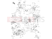 KAWASAKI W800 (EJ800EMFNN) 29 Frame Fittings