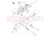 KAWASAKI W800 (EJ800EMFNN) 30 Swingarm