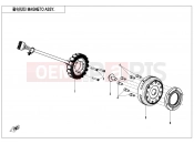 CFMOTO 2025 ATV CFORCE 1000 (CF1000AU-2) MAGNETO ASSY. - E03