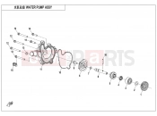 CFMOTO 2025 ATV CFORCE 1000 (CF1000AU-2) WATER PUMP ASSY - E08