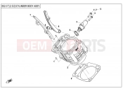CFMOTO CFORCE 450 (CF400AU-A) CYLINDER ASSY. - E02-3