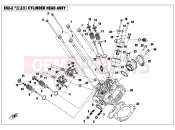CYLINDER HEAD ASSY - E02-2-V2 - CFMOTO CFORCE 450 (CF400AU-A) 2020
