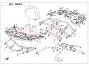 RACK(PLASTIC) - F14-A - CFMOTO CFORCE 450 (CF400AU-B) 2017