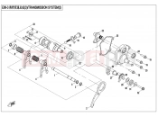 TRANSMISSION SYSTEM(3) - E06-3 - CFMOTO CFORCE 450 (CF400AU-B) 2021