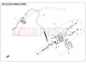 PARKING SYSTEM - F08-2 - CFMOTO CFORCE 450 (CF400AU-L) 2021