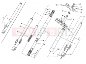 DUCATI Supersport 600 SS FRONT FORK » FRONT SUSPENSION