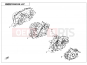CFMOTO 2018 ATV CFORCE 850 (CF800AU-2A) CRANKCASE ASSY - E01