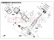 CRANKSHAFT @^ CONNECTING ROD @^ PISTON ASSY. - E04 - CFMOTO CFORCE 820 (CF800AU-2B) 2018