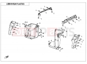 CFMOTO 2021 UTV UFORCE 1000 (CF1000UTR-3) REAR PLASTICS - F04-5-V2
