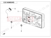 CFMOTO 2025 UTV UFORCE 1000 (CF1000UTR-3) DASHBOARD - F17