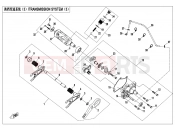 CFMOTO 2025 UTV UFORCE 1000 (CF1000UTR-3) TRANSMISSION SYSTEM(3) - E06-3-V7