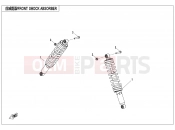 CFMOTO 2018 UTV UFORCE 1000 (CF1000UU) FRONT SHOCK ABSORBER - F05-2