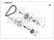 CFMOTO 2018 UTV UFORCE 1000 (CF1000UU) CVT ASSY - E05-V2