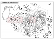CFMOTO UFORCE 1000 (CF1000UU) RIGHT CRANKCASE ASSY. - E01-2-A-V3