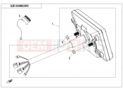 CFMOTO 2021 UTV UFORCE 1000 (CF1000UU) DASHBOARD(TFT) - F17-B