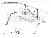 CFMOTO 2021 UTV UFORCE 1000 (CF1000UU) BUMPER @^ CAB FRAME - F23-V3