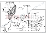 CFMOTO 2021 UTV UFORCE 1000 (CF1000UU) LEFT DOORS - F37-2-V6