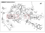 CFMOTO 2021 UTV UFORCE 1000 (CF1000UU) LEFT CRANKCASE COVER ASSY. - E01-4-V1
