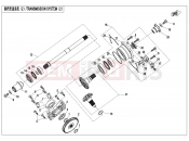 CFMOTO 2021 UTV UFORCE 1000 (CF1000UU) TRANSMISSION SYSTEM(2) - E06-2-V4